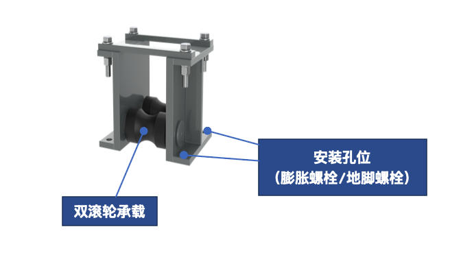 钢绞线系杆支承架结构图